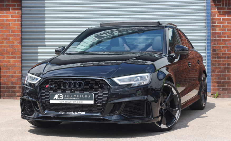 2019 (19) Audi RS3 2.5 TFSI Audi Sport Edition S Tronic quattro Euro 6 (s/s) 4dr