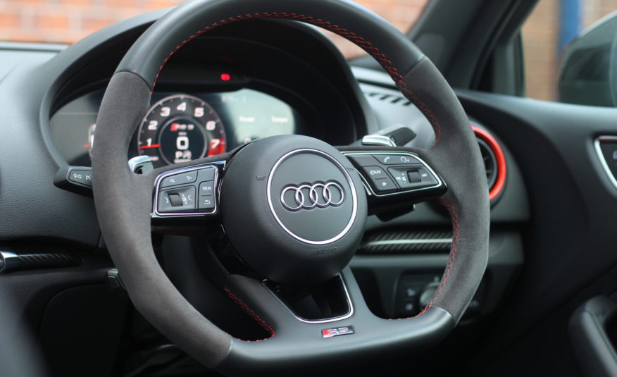 2019 (19) Audi RS3 2.5 TFSI Audi Sport Edition S Tronic quattro Euro 6 (s/s) 4dr