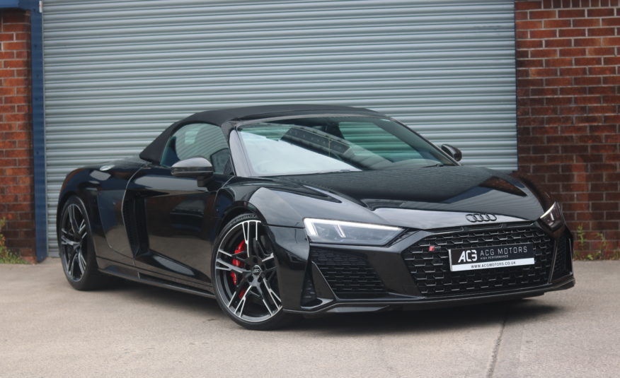 2020 (69) Audi R8 5.2 FSI V10 Performance Carbon Black Spyder S Tronic quattro Euro 6 (s/s) 2dr