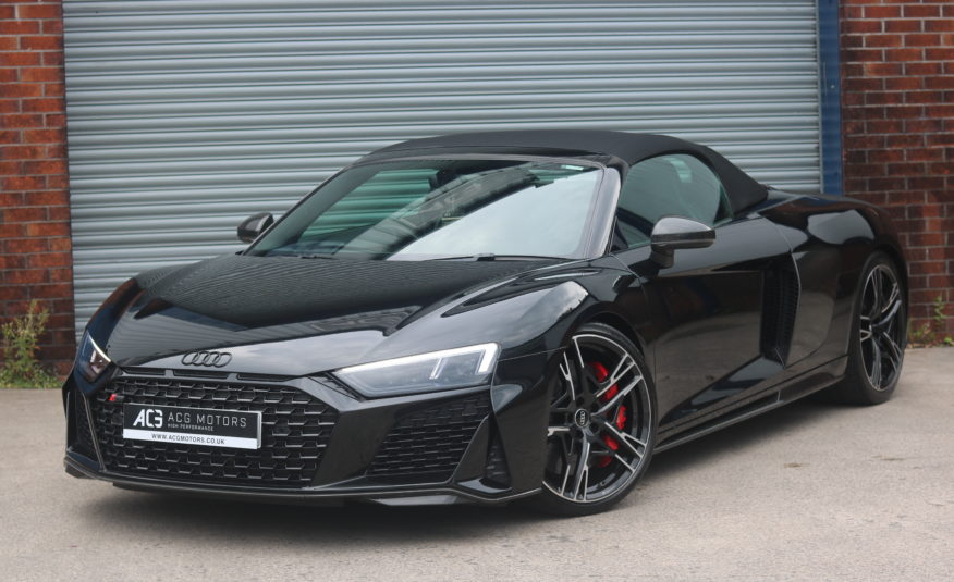 2020 (69) Audi R8 5.2 FSI V10 Performance Carbon Black Spyder S Tronic quattro Euro 6 (s/s) 2dr