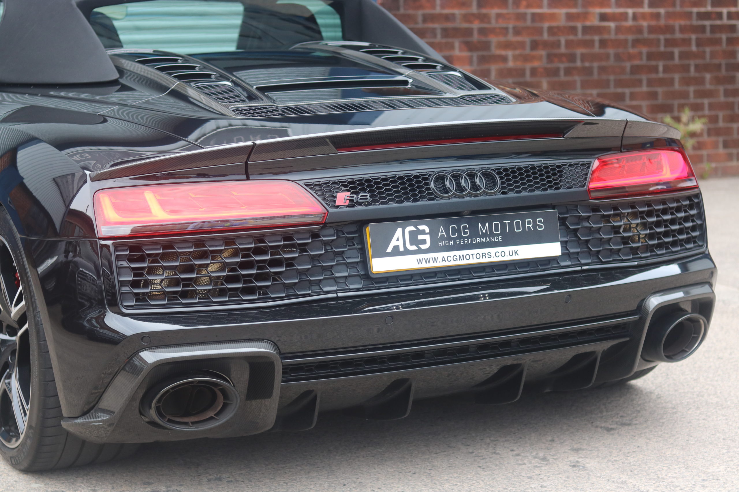 2020 (69) Audi R8 5.2 FSI V10 Performance Carbon Black Spyder S Tronic quattro Euro 6 (s/s) 2dr