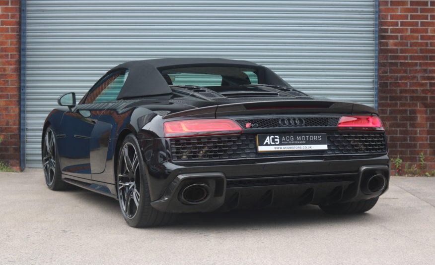 2020 (69) Audi R8 5.2 FSI V10 Performance Carbon Black Spyder S Tronic quattro Euro 6 (s/s) 2dr