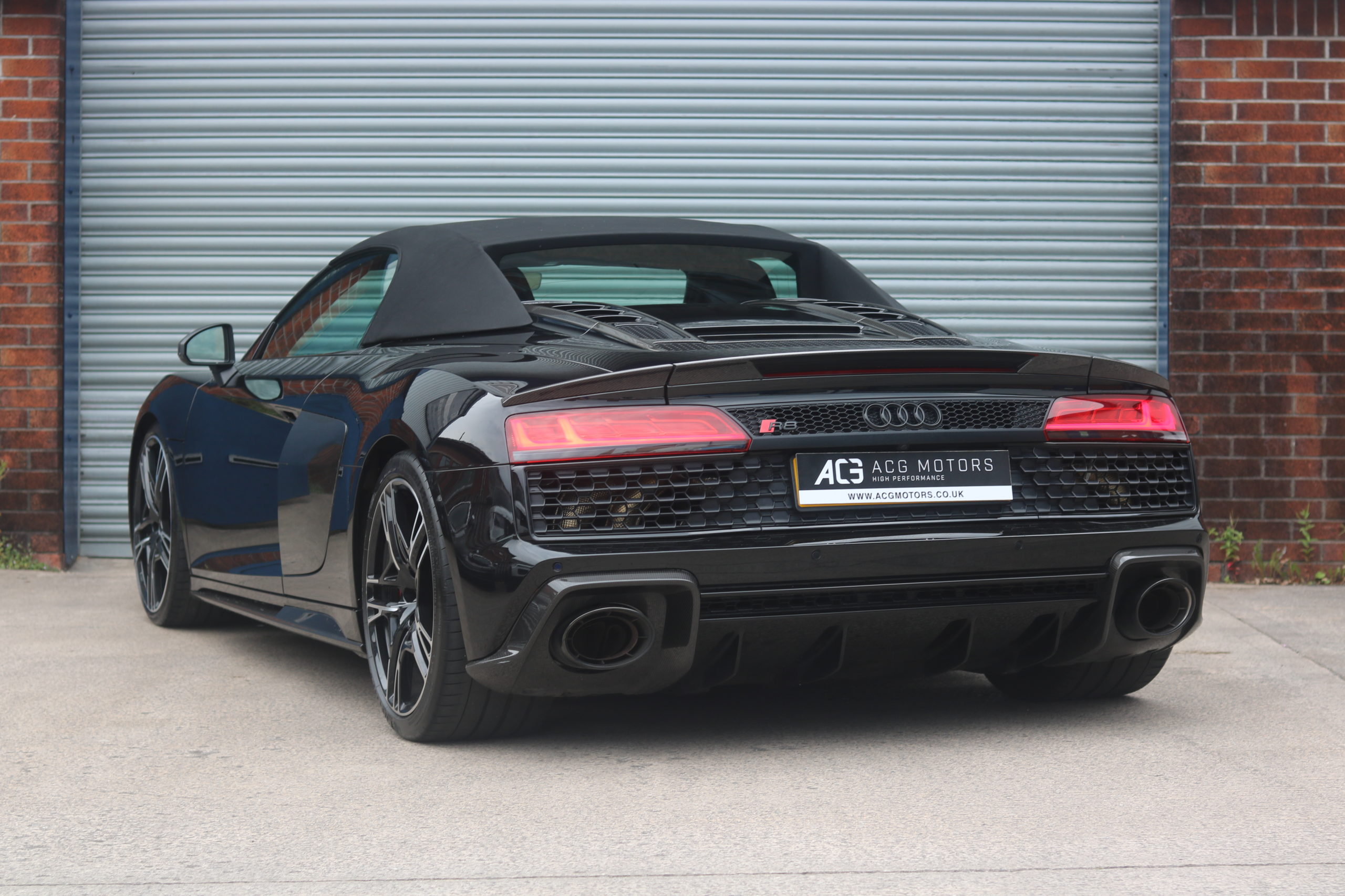 2020 (69) Audi R8 5.2 FSI V10 Performance Carbon Black Spyder S Tronic quattro Euro 6 (s/s) 2dr
