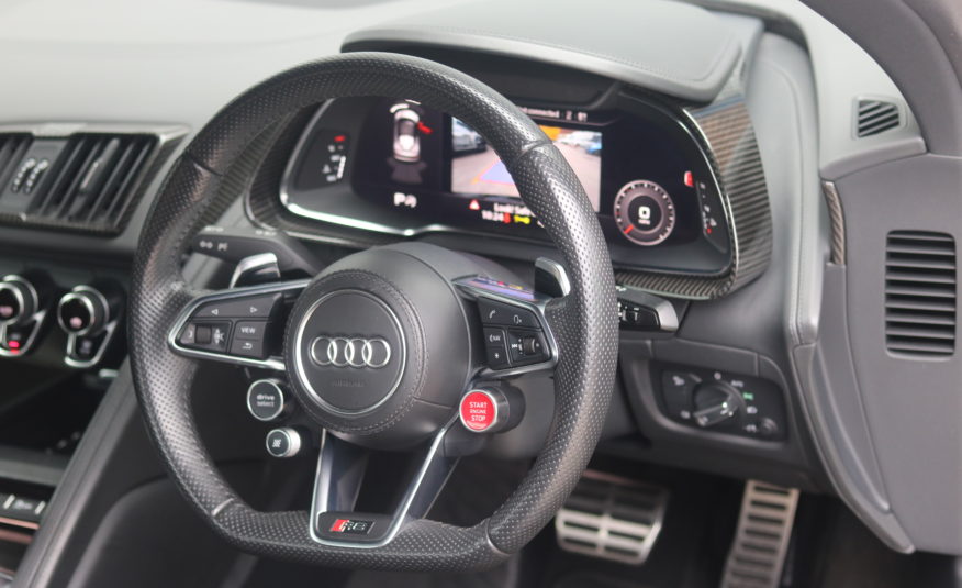 2020 (69) Audi R8 5.2 FSI V10 Performance Carbon Black Spyder S Tronic quattro Euro 6 (s/s) 2dr