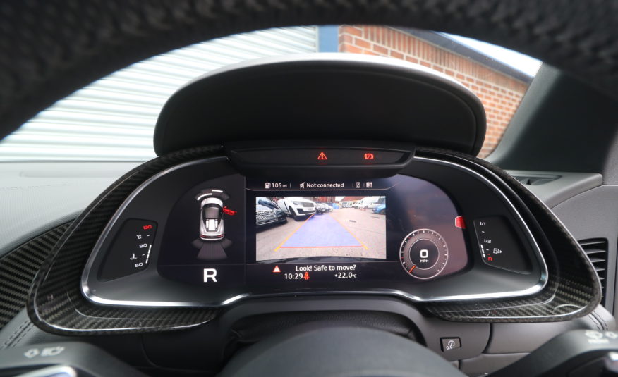 2020 (69) Audi R8 5.2 FSI V10 Performance Carbon Black Spyder S Tronic quattro Euro 6 (s/s) 2dr