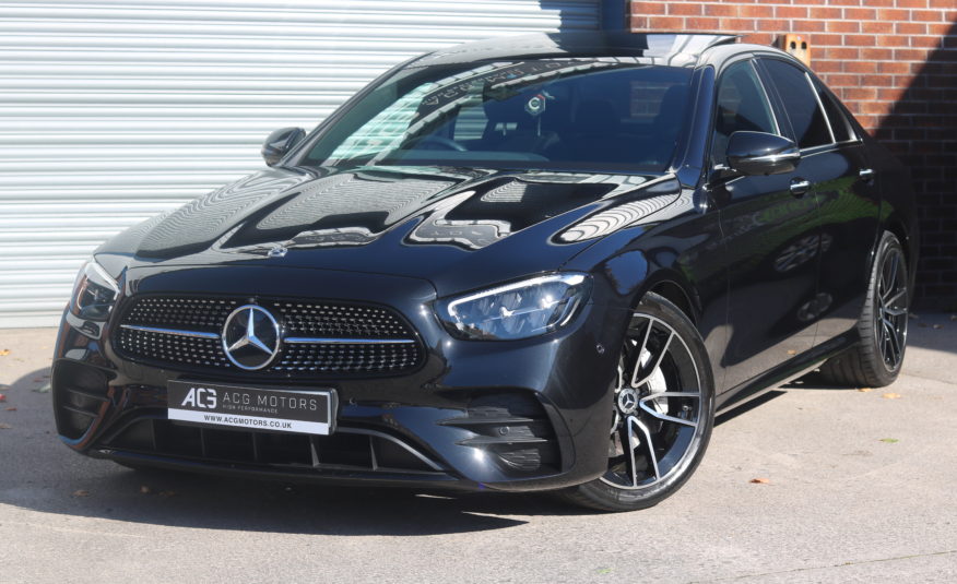 2023 (23) Mercedes-Benz E Class 2.0 E220dh MHEV AMG Line Night Edition (Premium Plus) G-Tronic+ Euro 6 (s/s) 4dr
