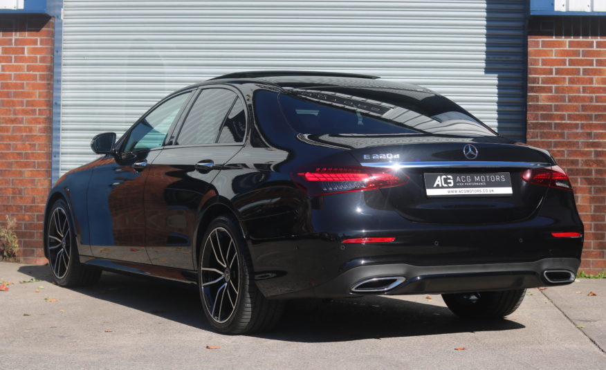 2023 (23) Mercedes-Benz E Class 2.0 E220dh MHEV AMG Line Night Edition (Premium Plus) G-Tronic+ Euro 6 (s/s) 4dr