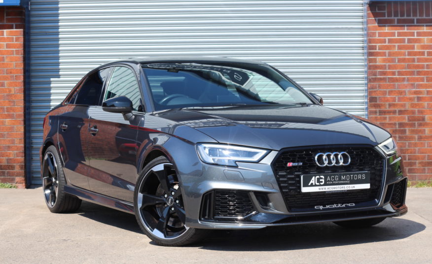 2019 (69) Audi RS3 2.5 TFSI Audi Sport Edition S Tronic quattro Euro 6 (s/s) 4dr