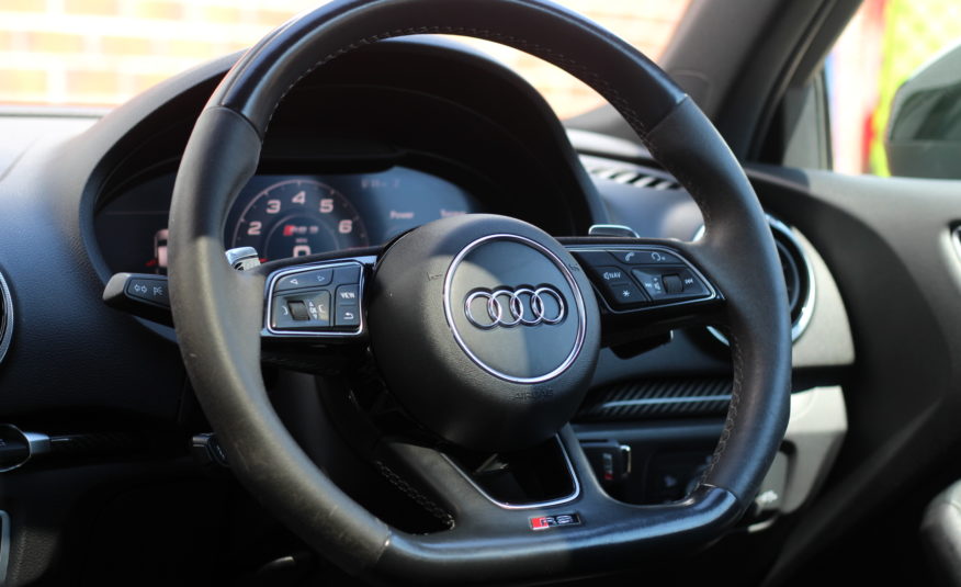 2019 (69) Audi RS3 2.5 TFSI Audi Sport Edition S Tronic quattro Euro 6 (s/s) 4dr