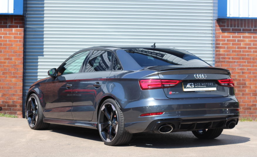 2019 (69) Audi RS3 2.5 TFSI Audi Sport Edition S Tronic quattro Euro 6 (s/s) 4dr