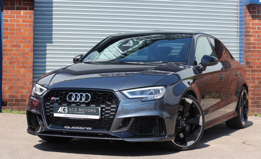 2019 (69) Audi RS3 2.5 TFSI Audi Sport Edition S Tronic quattro Euro 6 (s/s) 4dr
