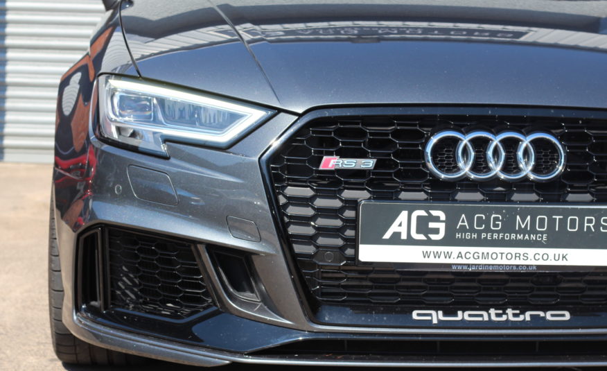 2019 (69) Audi RS3 2.5 TFSI Audi Sport Edition S Tronic quattro Euro 6 (s/s) 4dr