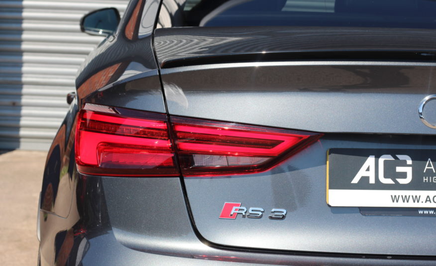 2019 (69) Audi RS3 2.5 TFSI Audi Sport Edition S Tronic quattro Euro 6 (s/s) 4dr