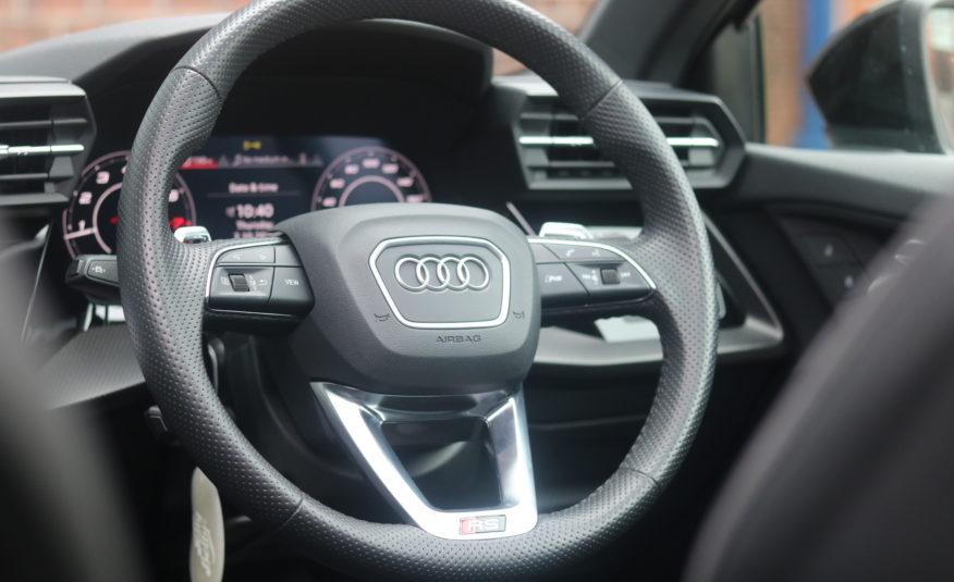 2022 (71) Audi RS3 2.5 TFSI Vorsprung Sportback S Tronic quattro Euro 6 (s/s) 5dr
