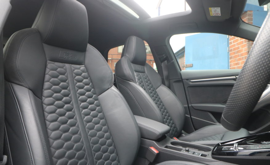 2022 (71) Audi RS3 2.5 TFSI Vorsprung Sportback S Tronic quattro Euro 6 (s/s) 5dr