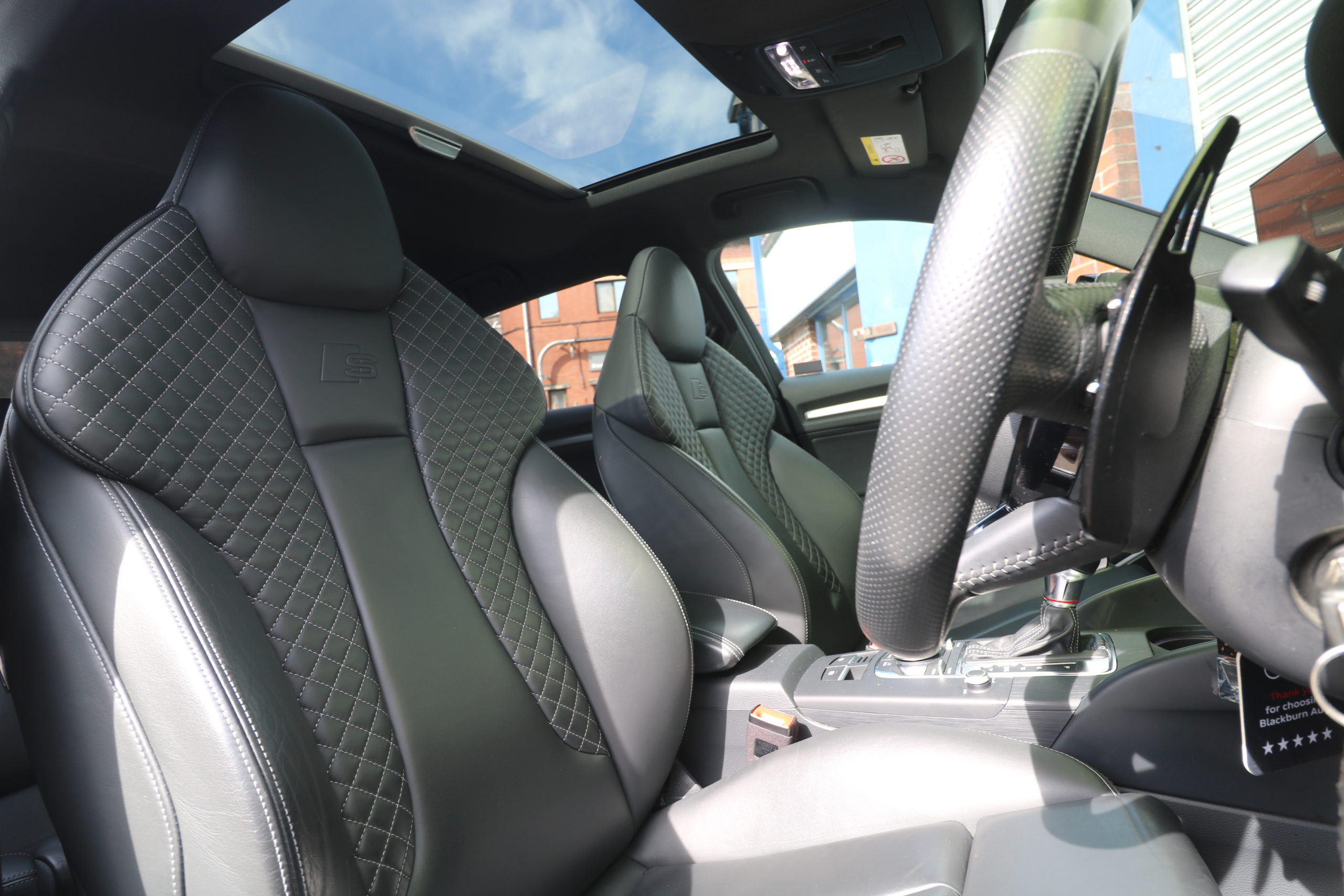 2019 (19) Audi S3 2.0 TFSI Black Edition Sportback S Tronic quattro Euro 6 (s/s) 5dr